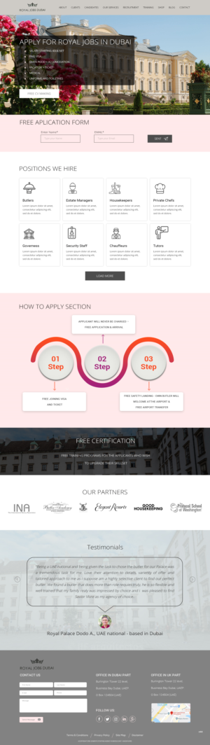 Landing Page-Design von pb für dieses Projekt | Design: #23794237