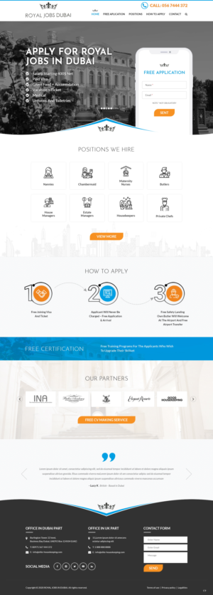 Landing Page-Design von pb für dieses Projekt | Design: #23822580