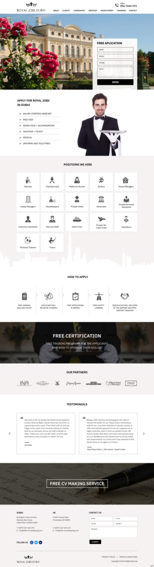 Landing Page-Design von pb für dieses Projekt | Design: #23822584