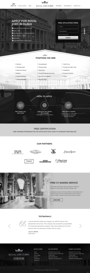 Landing Page-Design von pb für dieses Projekt | Design: #23822585