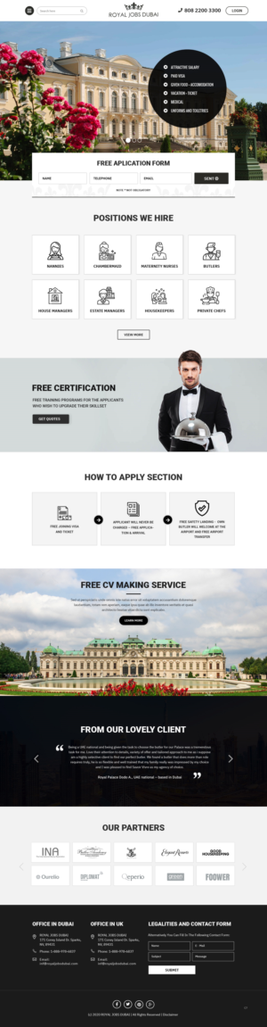 Landing Page-Design von pb für dieses Projekt | Design: #23830682