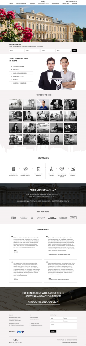 Landing Page-Design von pb für dieses Projekt | Design: #23848810