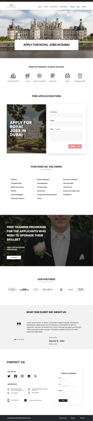 Landing Page-Design von Praveen Dehury für dieses Projekt | Design: #23795317