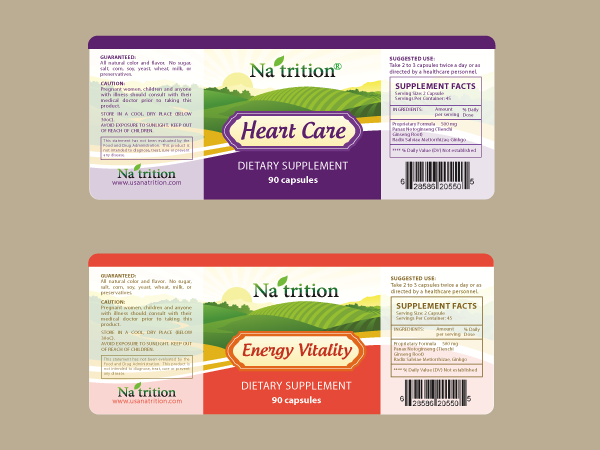 Design Étiquette par Grace A pour USA HPSON Pharmaceuticals Group LTD. | Design #3051034
