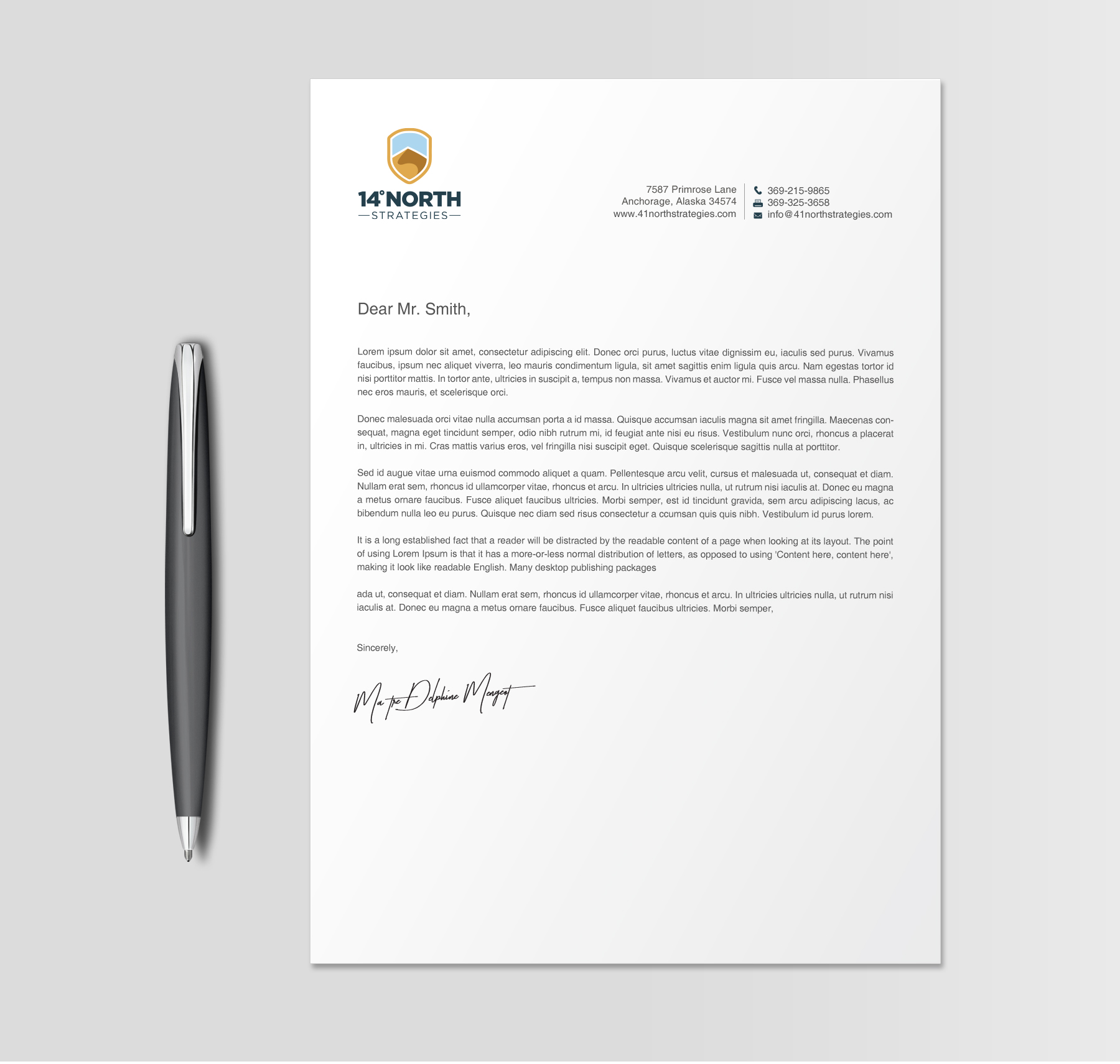 Stationery Design by chandrayaan.creative for this project | Design #23807048