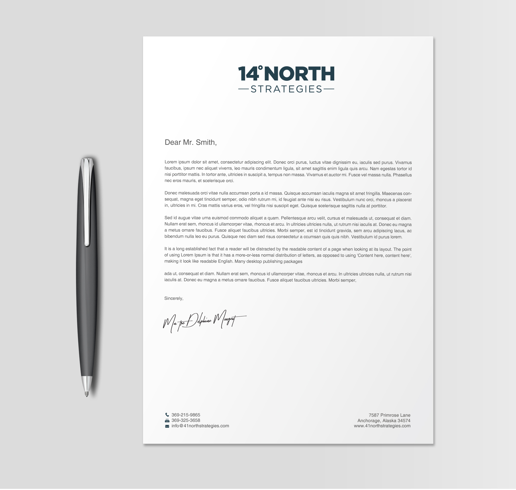 Stationery Design by chandrayaan.creative for this project | Design #23807053