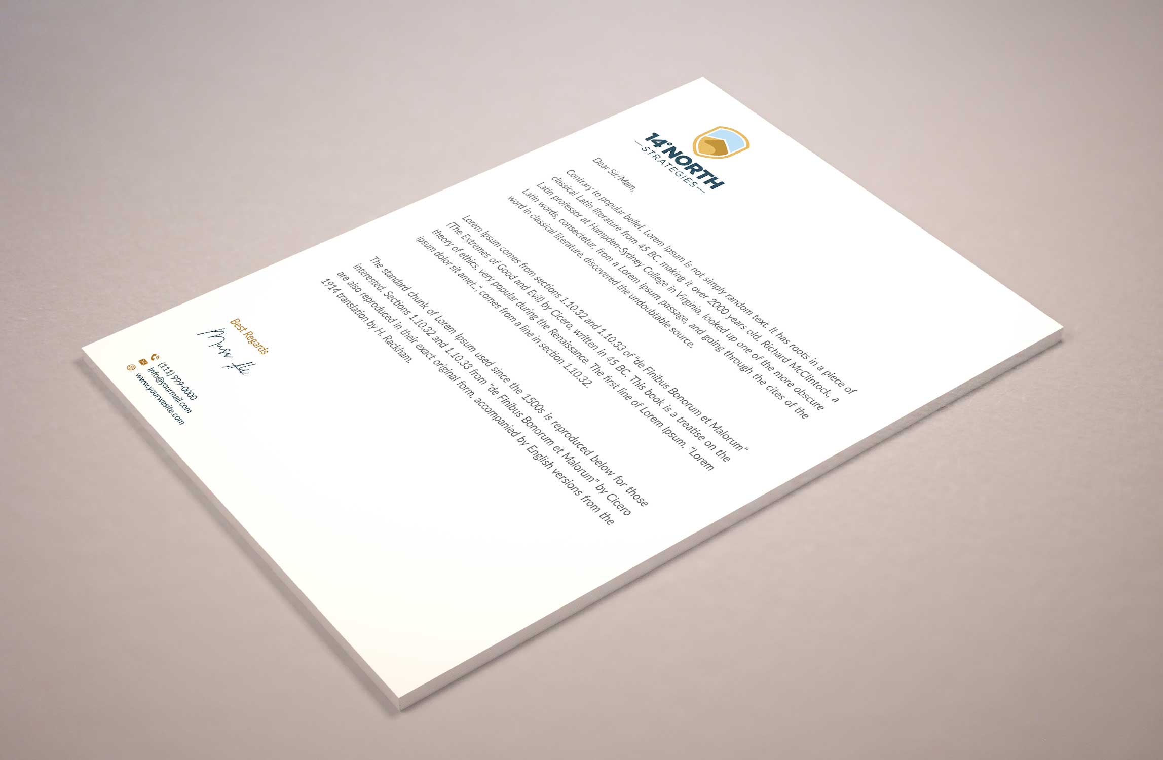 Stationery Design by Musa. A for this project | Design #23815384