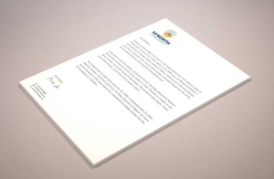 Stationery Design by Musa. A for this project | Design #23815384