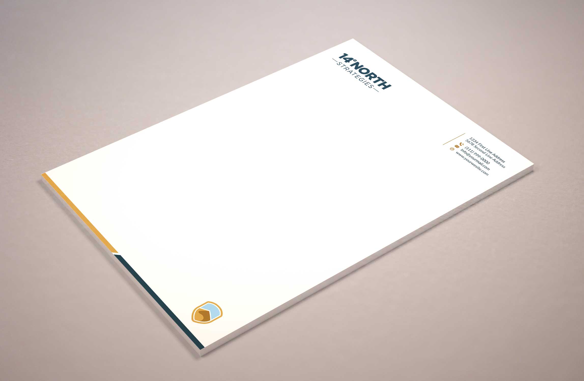 Stationery Design by Musa. A for this project | Design #23815386