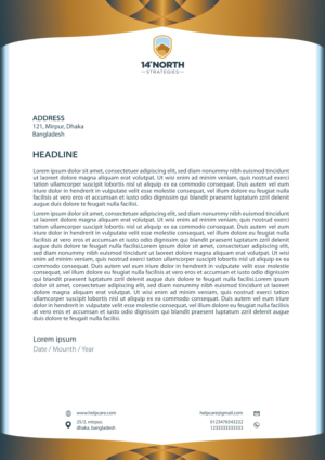 Stationery Design by tanzeelador for this project | Design #23798975
