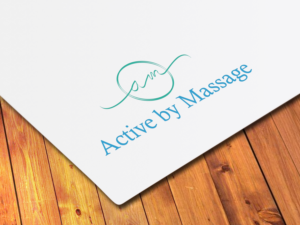 Active by massage | Logo Design by The Seventh Key Magic