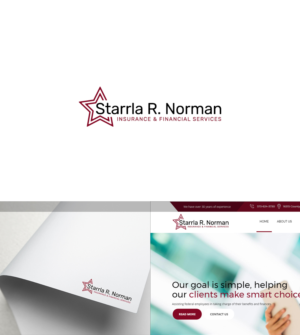 Starrla R. Norman Insurance and Financial Services. | Logo Design by JohnM.