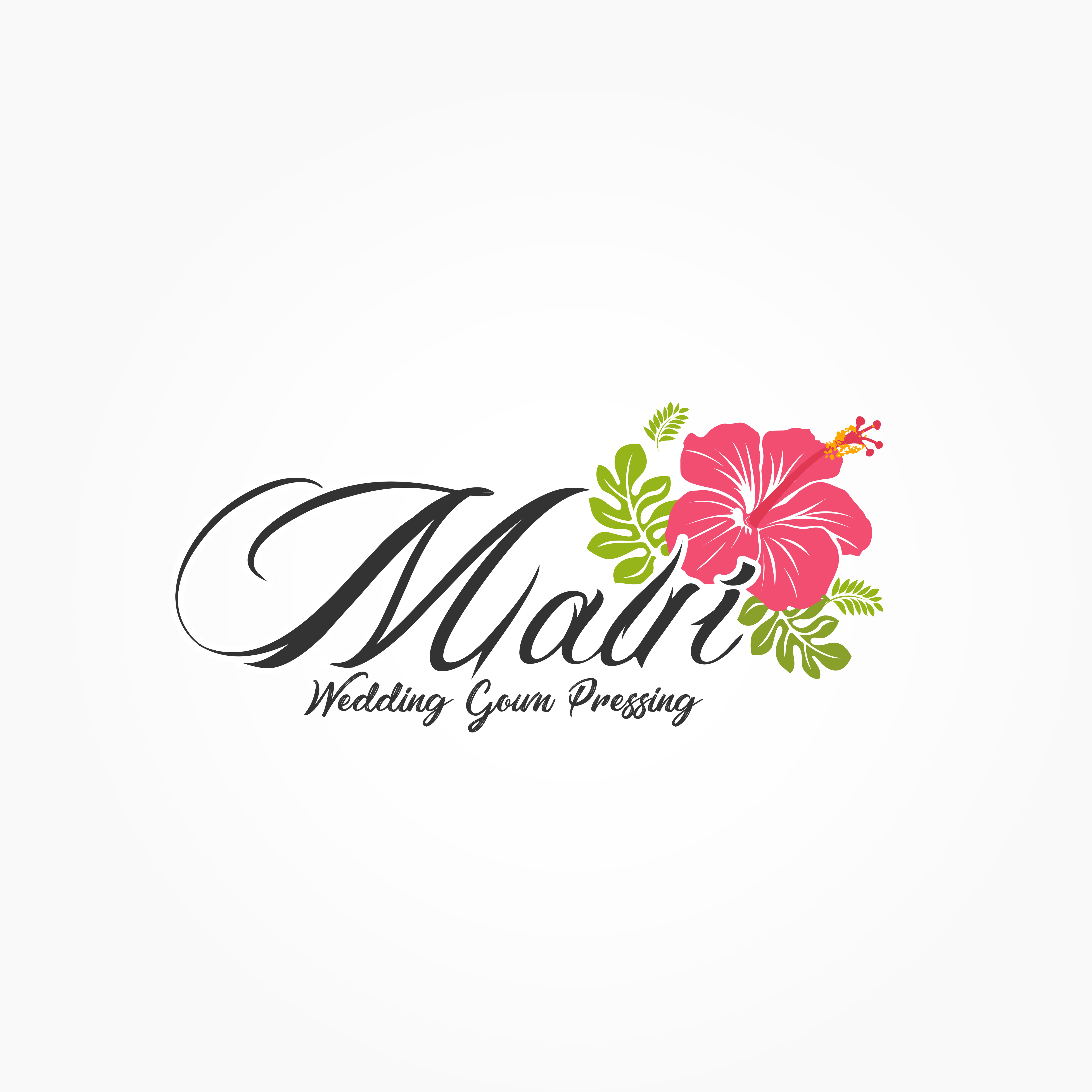 Logo Design by sachin95 for Maui Wedding Gown Pressing | Design #23784605