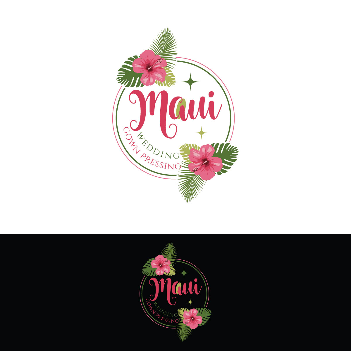 Logo-Design von Rii für Maui Wedding Gown Pressing | Design #23783296