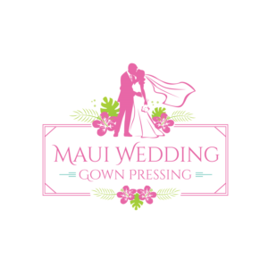 Logo Design by geni for Maui Wedding Gown Pressing | Design: #23785963