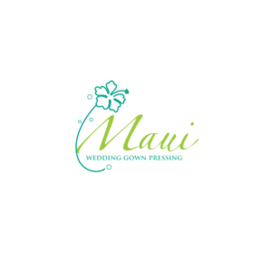 Logo Design by wisest design@ for Maui Wedding Gown Pressing | Design: #23784484