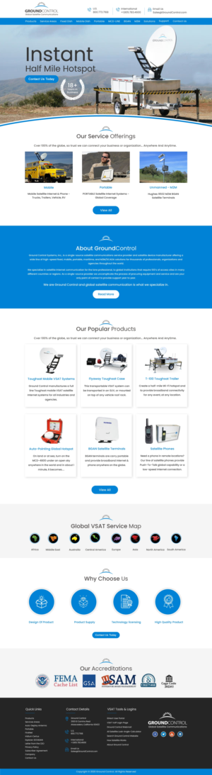 WordPress-Design von harmi_199 für Ground Control | Design: #23796321