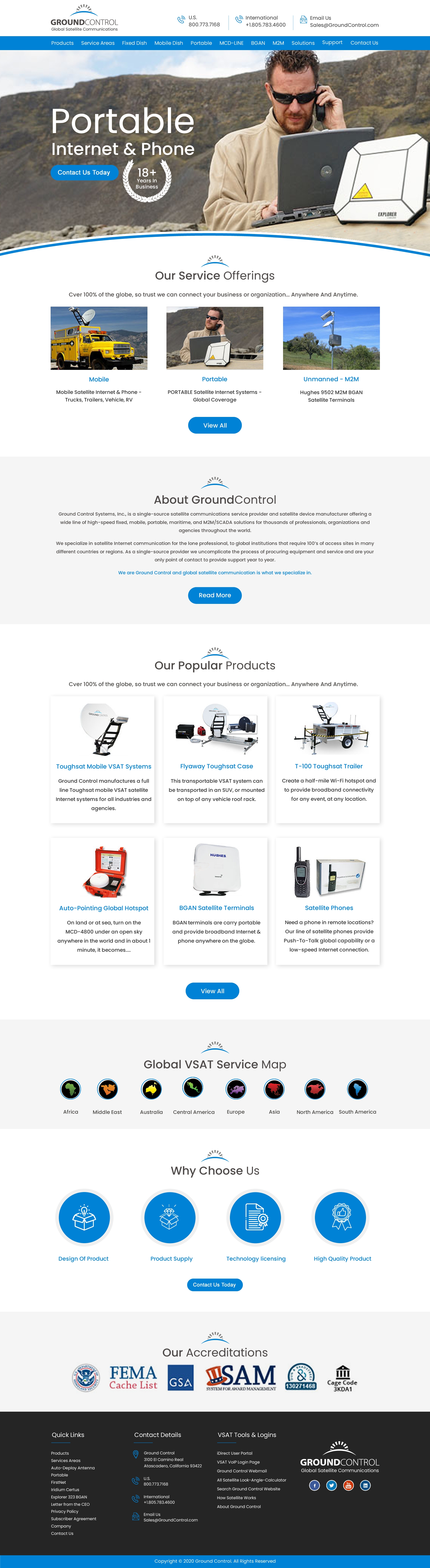 Wordpress Design by harmi_199 for Ground Control | Design #23796322