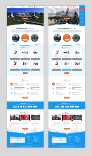 WordPress-Design von pb für Ground Control | Design: #23785671