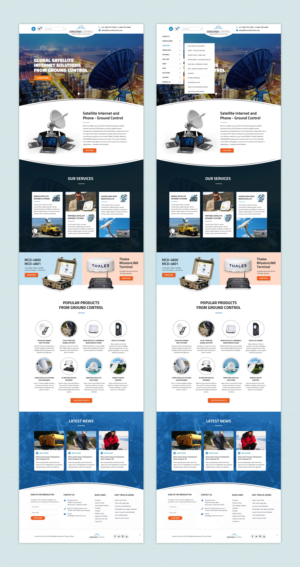 WordPress-Design von pb für Ground Control | Design: #23785676