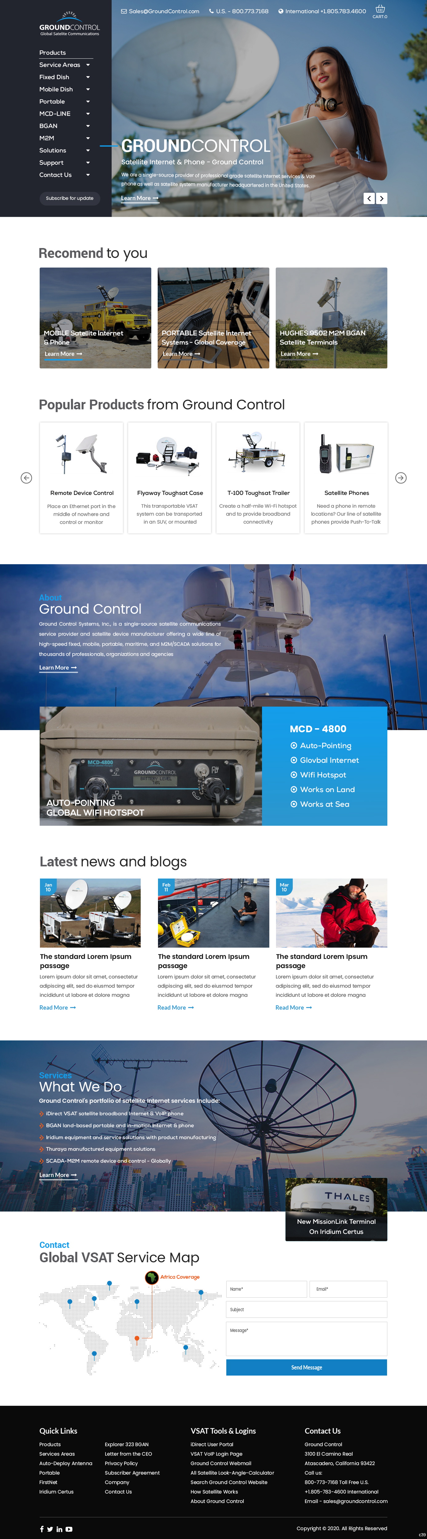 WordPress-Design von pb für Ground Control | Design: #23785689