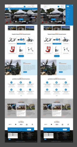 WordPress-Design von pb für Ground Control | Design: #23785693