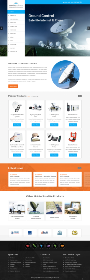 WordPress-Design von pb für Ground Control | Design: #23790575