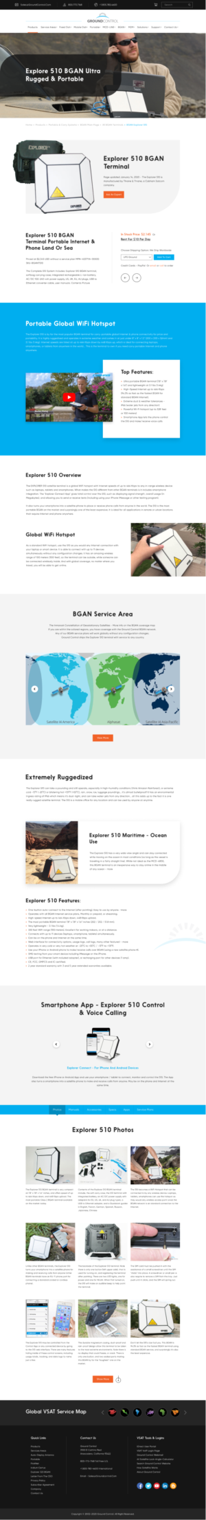 Wordpress Design by Hassaan Shah for Ground Control | Design #23800559