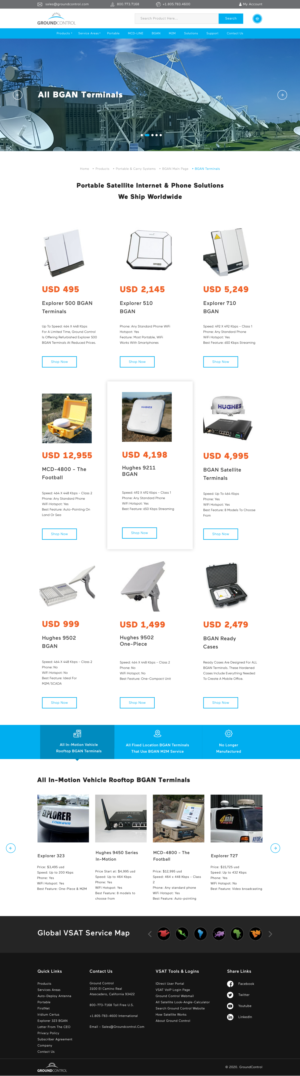 Diseño Wordpress por Hassaan Shah para Ground Control | Diseño: #23800610