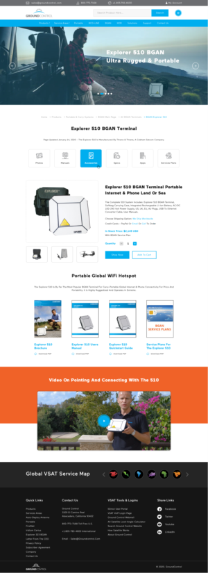 Diseño Wordpress por Hassaan Shah para Ground Control | Diseño: #23800612