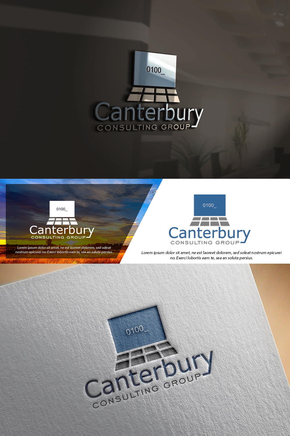 Logo-Design von damian für Canterbury Consulting Group | Design #23777945