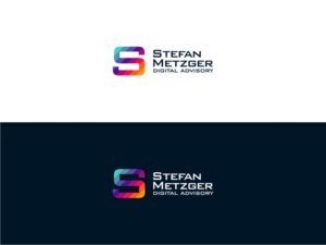 "Stefan Metzger" (add if needed: "Digital Advisory") | Logo Design by Atvento Graphics