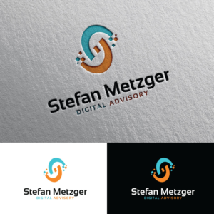 "Stefan Metzger" (add if needed: "Digital Advisory") | Logo-Design von Rii