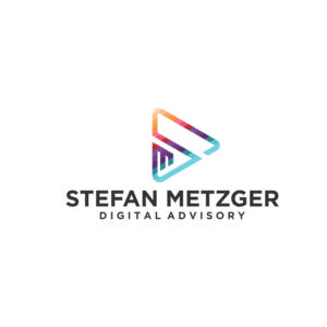 "Stefan Metzger" (add if needed: "Digital Advisory") | Logo Design by Artlam Design