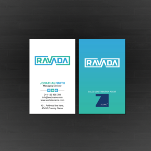 Business Card Design by Creations Box 2015 for Ravada Ltd | Design: #23795030
