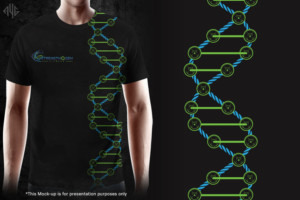 T-shirt design for science based fitness brand  | Diseño de Camiseta por gekgrfx