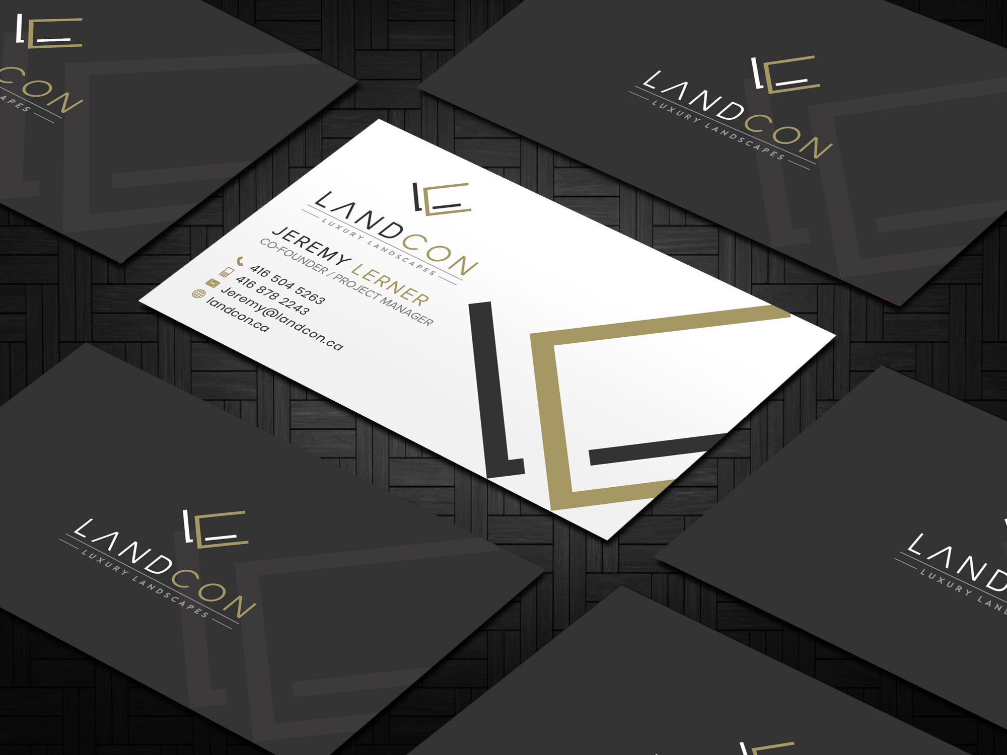 Business Card Design by Sandaruwan for Land-Con LTD | Design #23808265