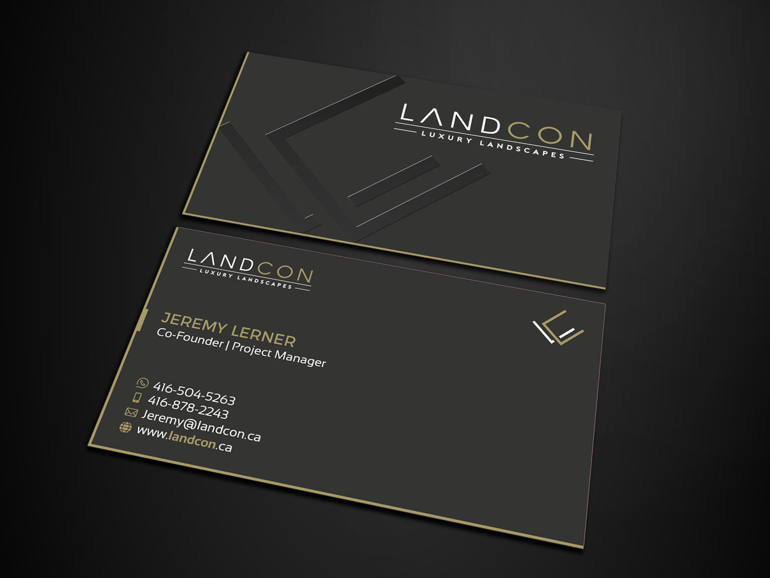 Business Card Design by Verified artistry for Land-Con LTD | Design #23800870