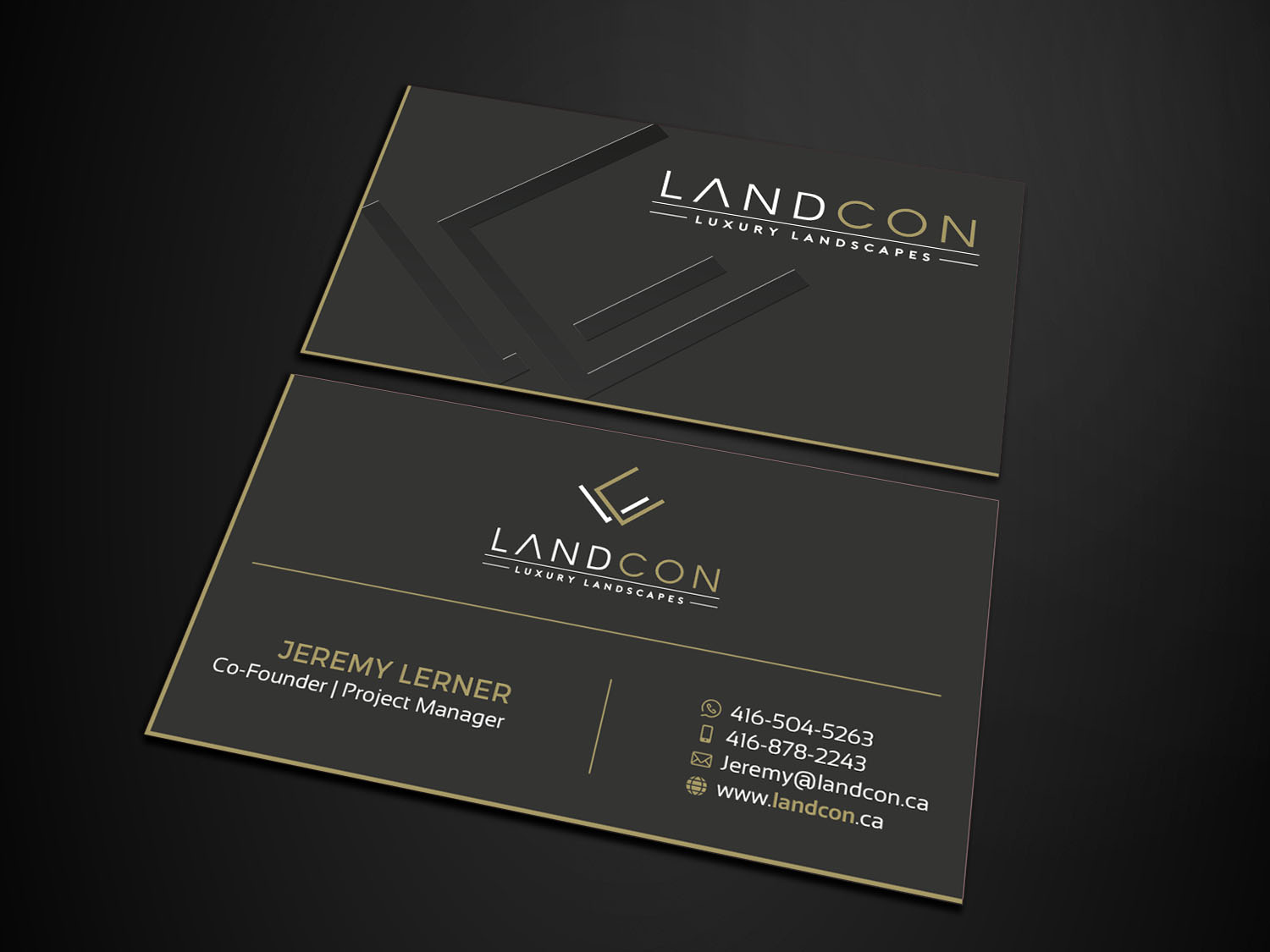 Business Card Design by Verified artistry for Land-Con LTD | Design #23800879