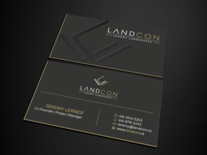 Visitenkarten-Design von Verified artistry (Design garden) für Land-Con LTD | Design: #23800879