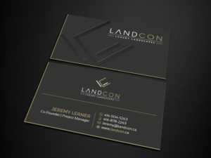 Visitenkarten-Design von Verified artistry (Design garden) für Land-Con LTD | Design: #23800883