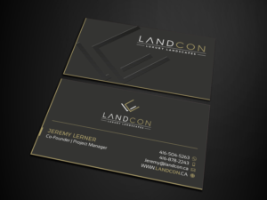 Visitenkarten-Design von Verified artistry (Design garden) für Land-Con LTD | Design: #23800884