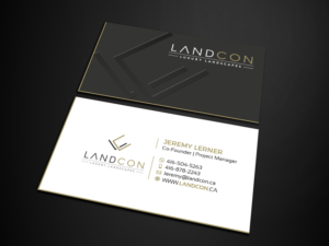 Visitenkarten-Design von Verified artistry (Design garden) für Land-Con LTD | Design: #23800886