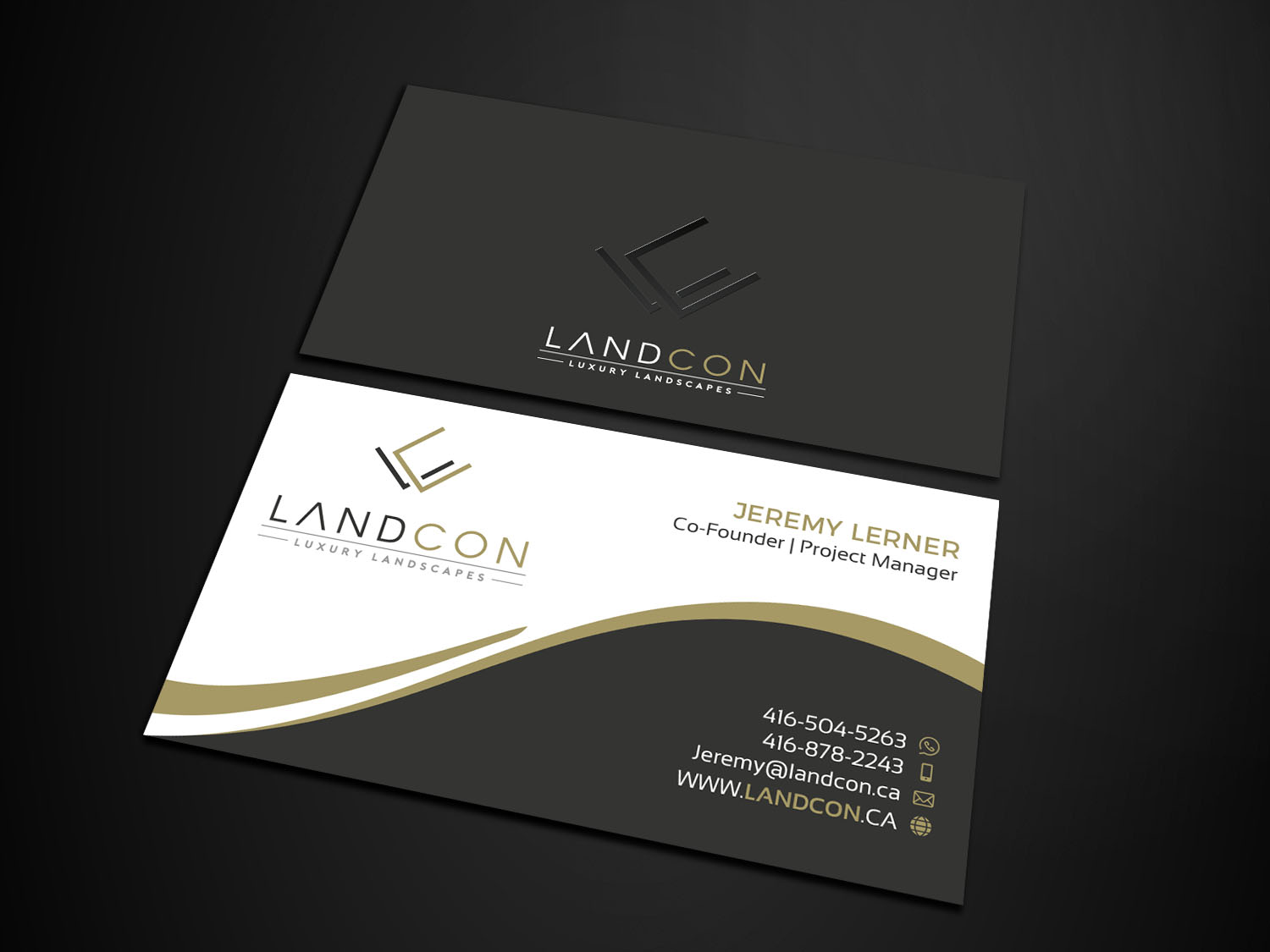 Business Card Design by Verified artistry for Land-Con LTD | Design #23800889