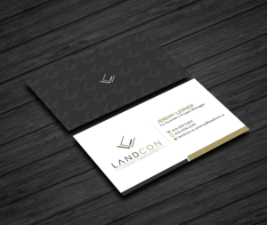 Visitenkarten-Design von Creations Box 2015 für Land-Con LTD | Design: #23798202