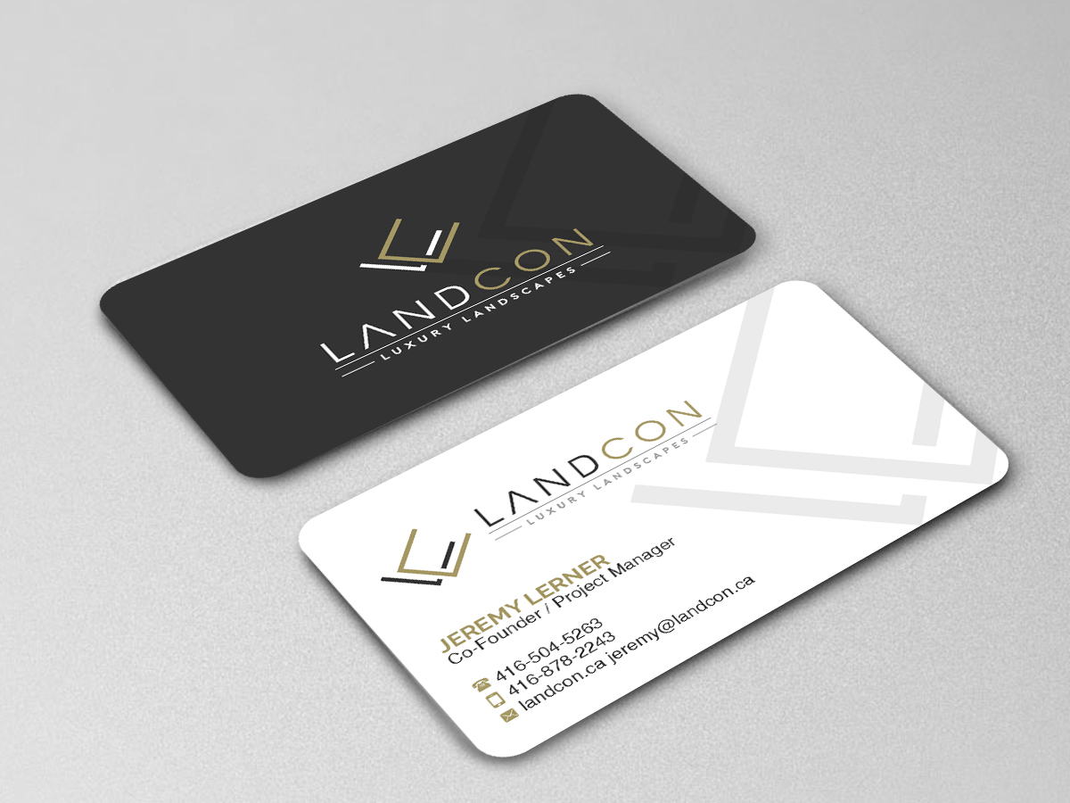 Business Card Design by Creations Box 2015 for Land-Con LTD | Design #23798203