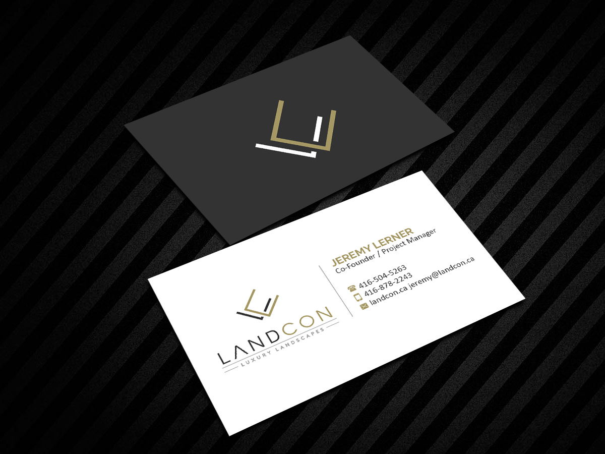 Business Card Design by Creations Box 2015 for Land-Con LTD | Design #23798208