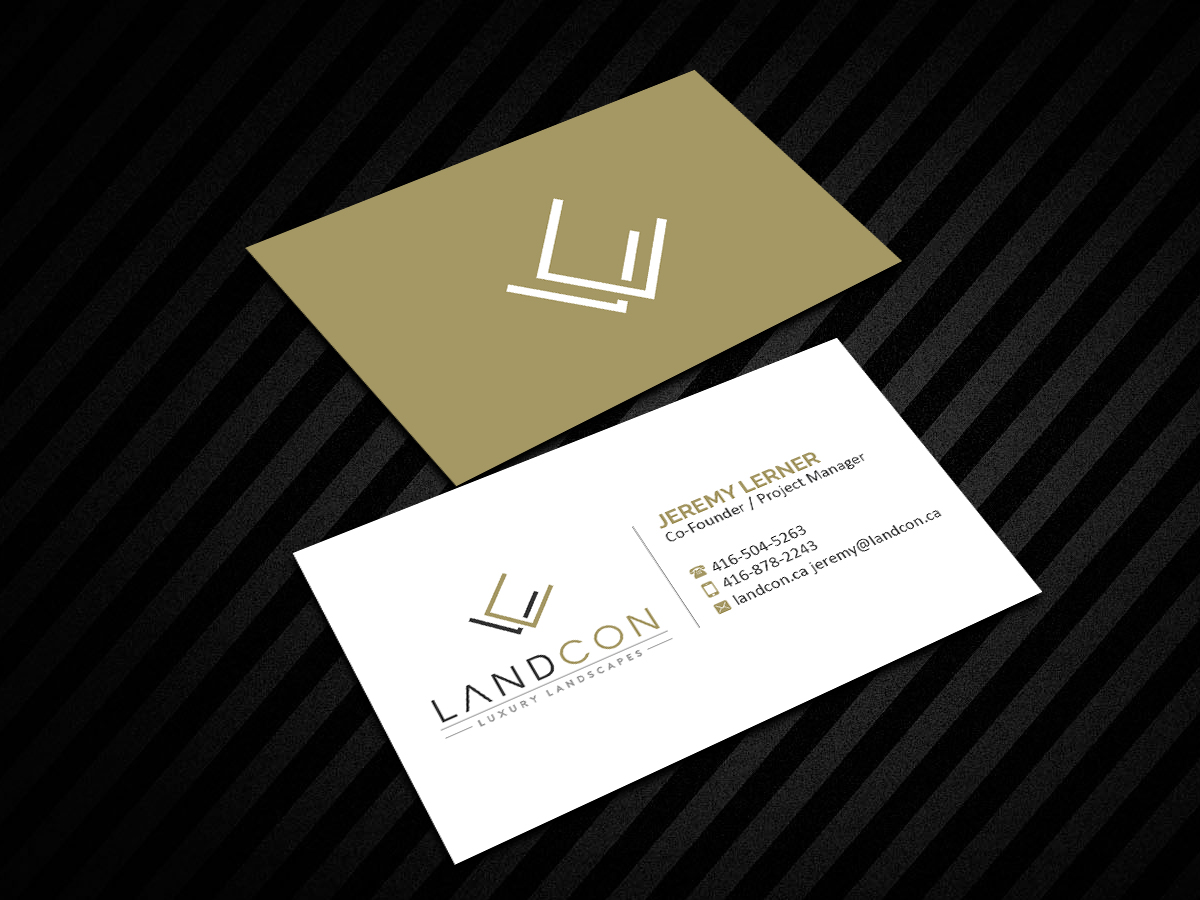 Business Card Design by Creations Box 2015 for Land-Con LTD | Design #23798209