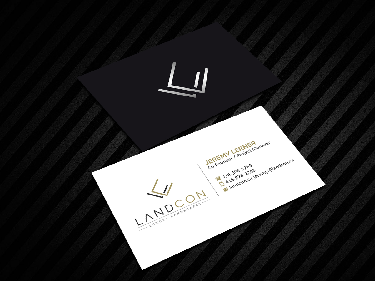 Business Card Design by Creations Box 2015 for Land-Con LTD | Design #23798210
