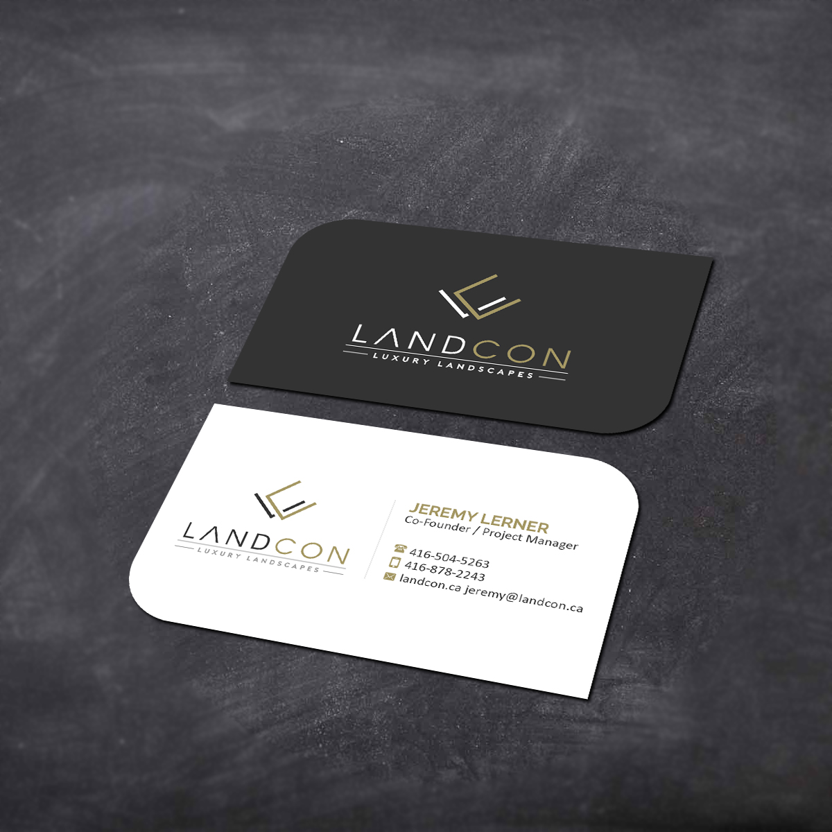 Business Card Design by Creations Box 2015 for Land-Con LTD | Design #23798211